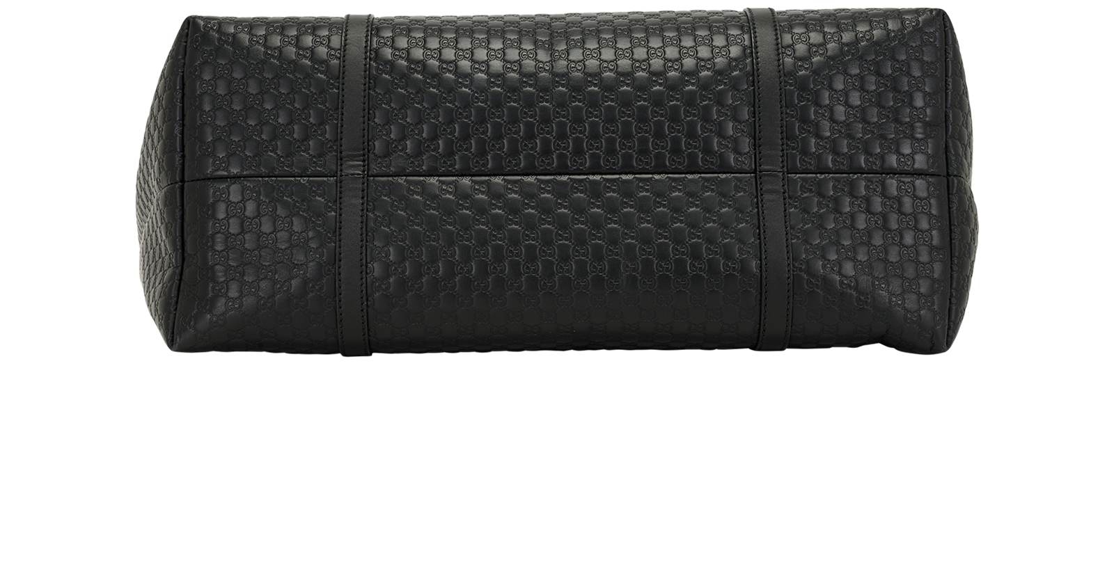 Microguccissima Tote, &pound;595, Handbags, Black, Leather, Top view